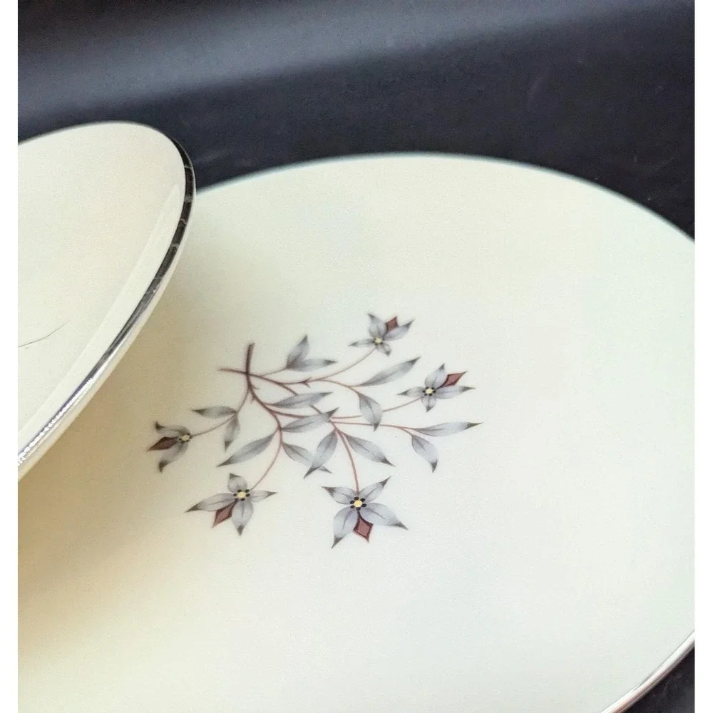 Set/2 Vintage Lenox Princess Salad Dessert Plate 7.75